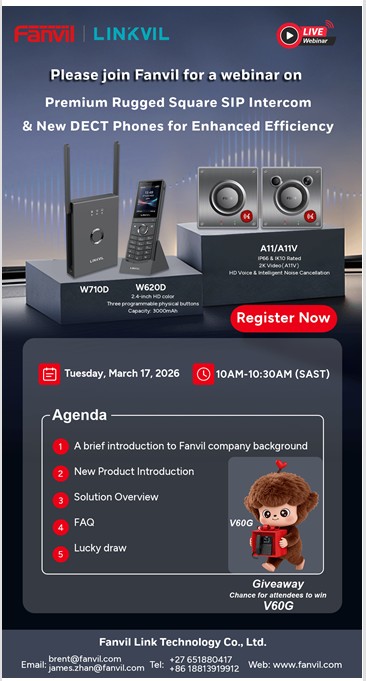 Fanvil | Premium Rugged Square SIP Intercom & New DECT Phones for Enhanced Efficiency