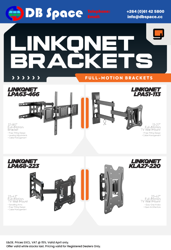 DB Space cc – TV Brackets – 28/04/2026