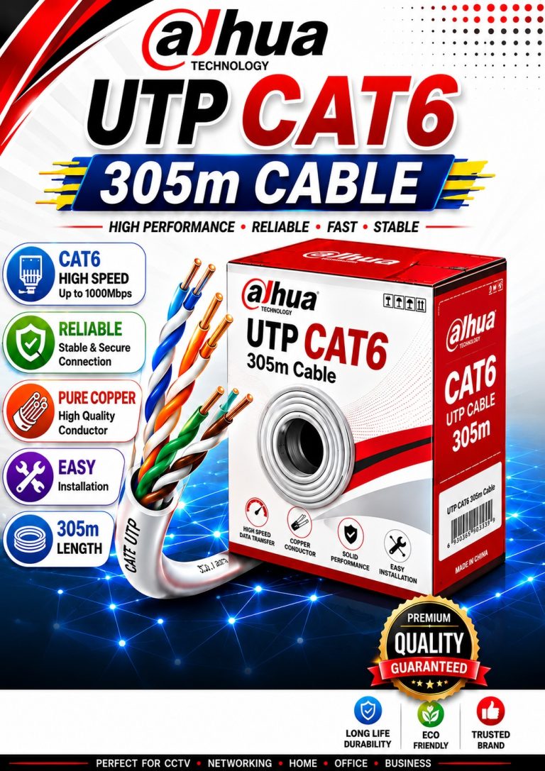 Dahua Cable – Cat6 305Meters